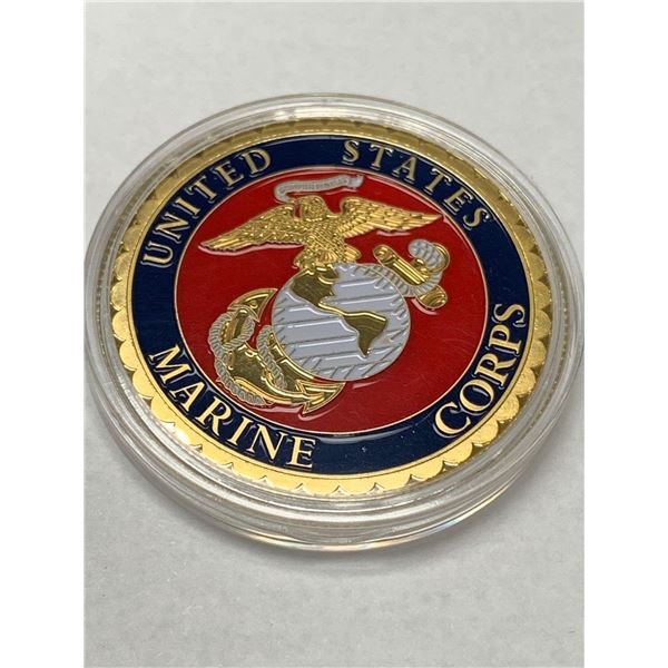 USA Marine Corps Washington Vietnam Memorial Medallion