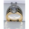 Image 1 : Ladies 1.0 carat solitaire 14K GP Ring size 7