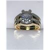 Image 2 : Ladies 1.0 carat solitaire 14K GP Ring size 7