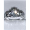 Image 2 : Ladies Multi-Gemstone silver Ring size 7