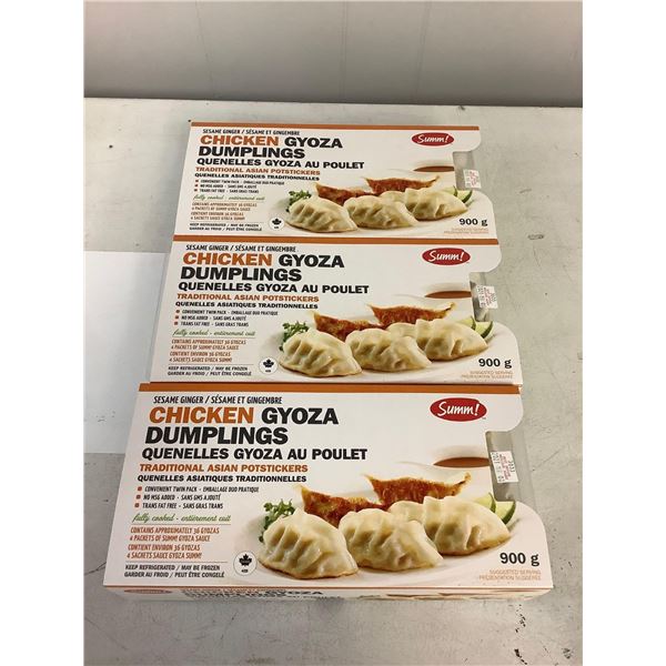 Summ Chicken Gyoza Dumplings 3 x 900g