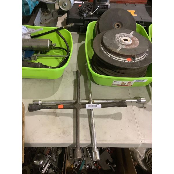 Universal Lug Wrench Lot of 2