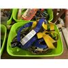 Image 1 : Bin of Assorted Harnesses/Rope