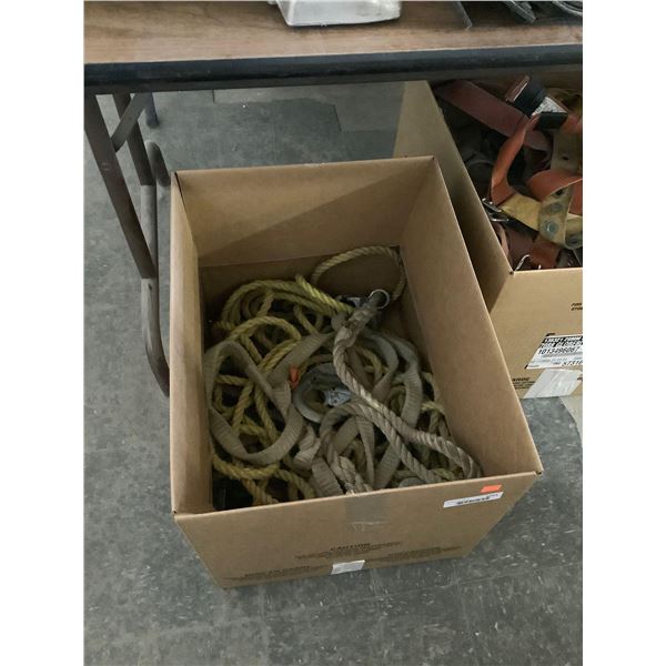 Bin of Assorted Rope