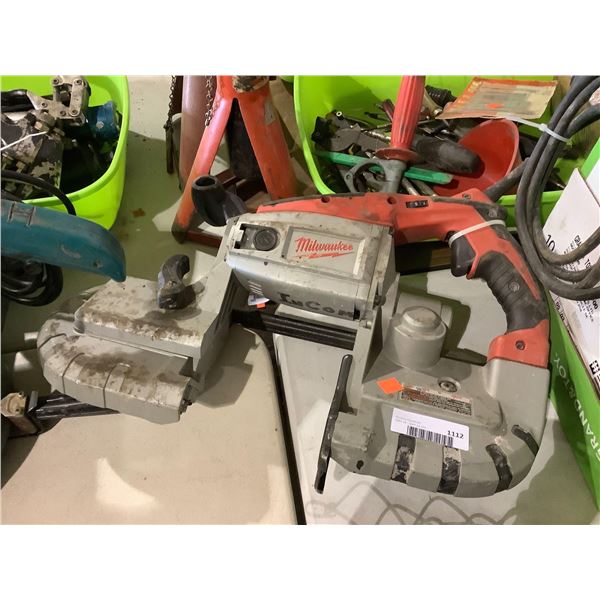 Milwaukee portable metal Band Saw