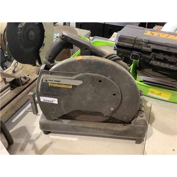 Black & Decker Professional metal Chop Saw