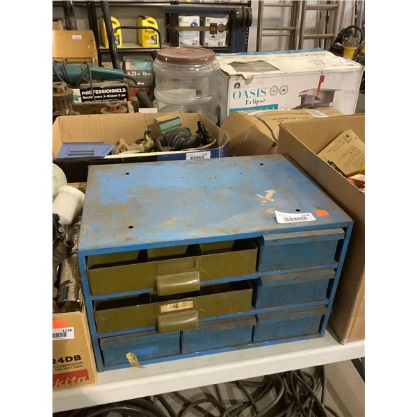 7-Drawer Parts Storage Cabinet