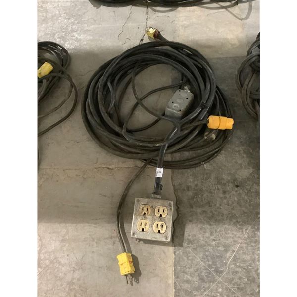 Heavy Duty Extension Cord w/ Quad Box
