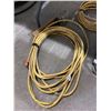 Image 1 : Yellow Extension Cord w/ Mounted Box 110v