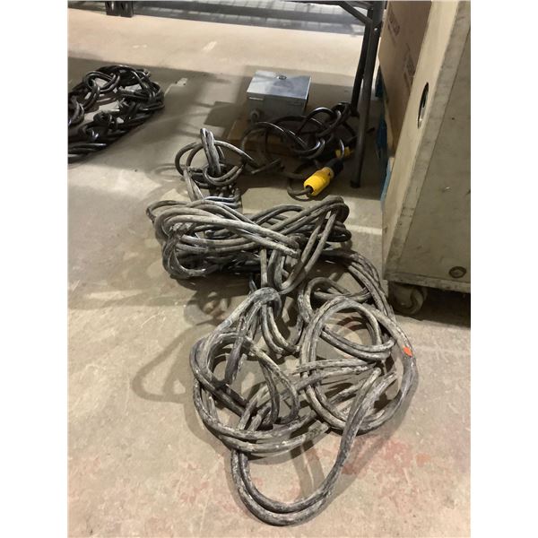 Heavy Duty Extension Cord 100 ft with junction box