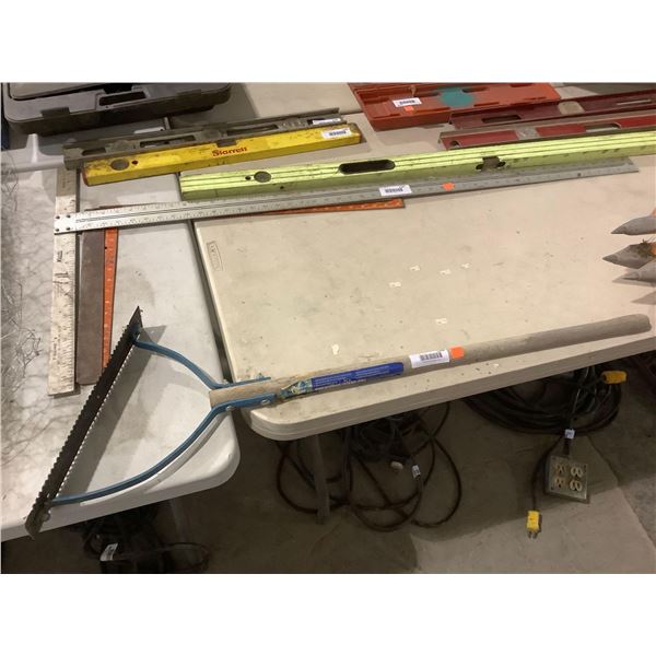 Yardworks Weed Cutter w/ Wood Handle