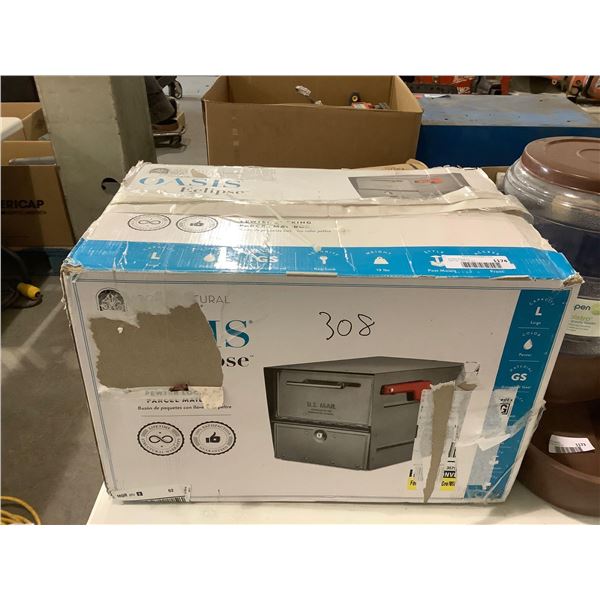 Oasis Eclipse Locking Post Mounted Mailbox