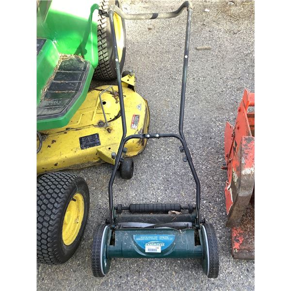 Yardworks 14in Contact Free Reel Mower