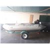 Image 1 : Quick Silver 380 Aluminum RIB Inflatable Boat 3.8 meter length. includes 15HP mercury outboard, gas 