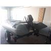 Image 2 : Quick Silver 380 Aluminum RIB Inflatable Boat 3.8 meter length. includes 15HP mercury outboard, gas 
