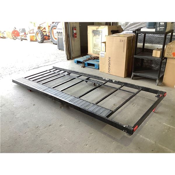 Aluminum Sled Loading Ramp with wheels