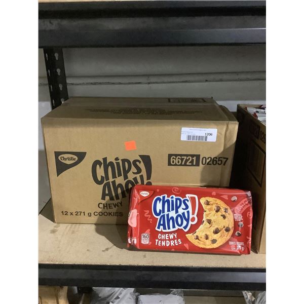 Case of Chips Ahoy! Chewy Chocolate Chip Cookies (12 x 271g)