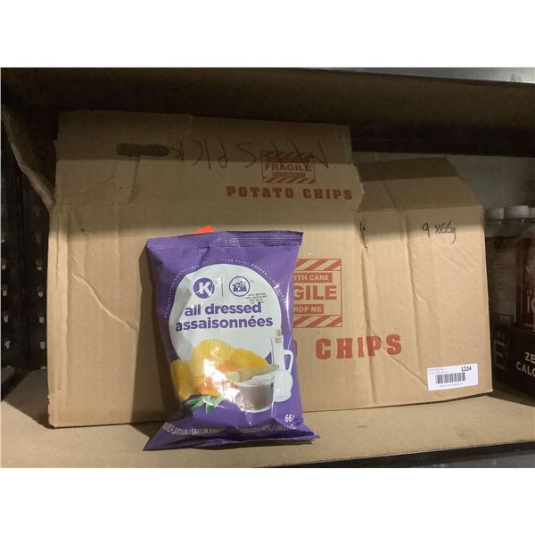Case of Circle K All Dressed Chips (9 x 66g)