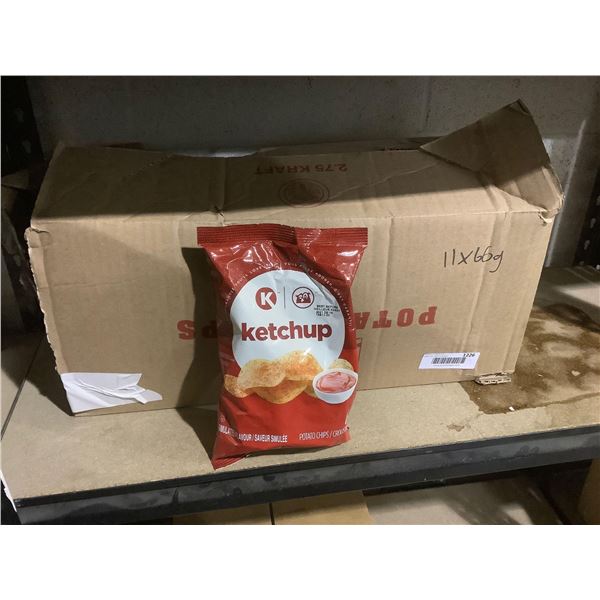 Case of Circle K Ketchup Chips (11 x 66g)