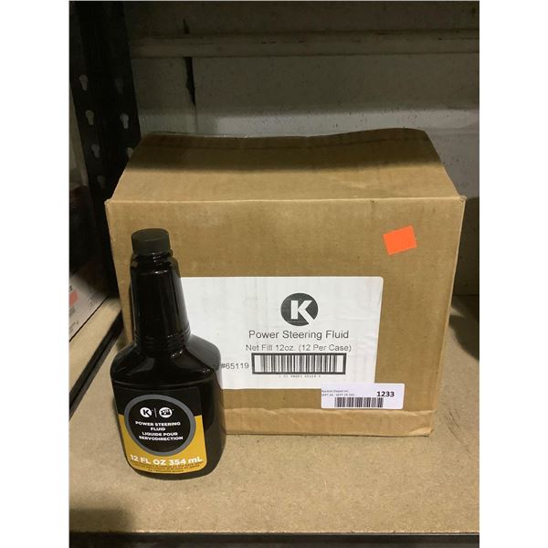 Case of Circle K Power Steering Fluid (12 x 354mL)