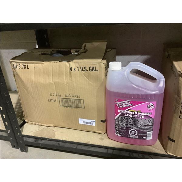 Case of Turbo Power Summer Windshield Bug Wash (4 x 3.78L)