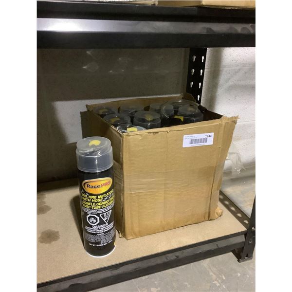 Case of Race Pro Big Tire Inflator with Hose (8 x 454g)