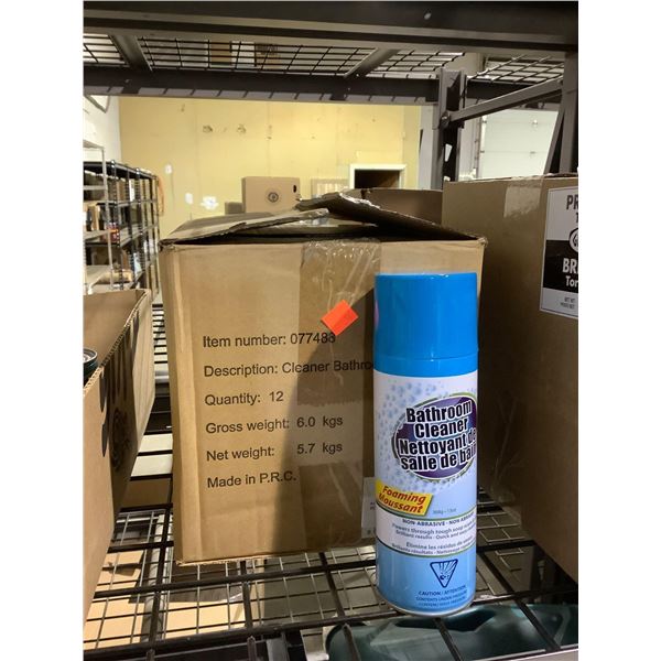 Case of Foaming Bathroom Cleaner (12 x 368g)