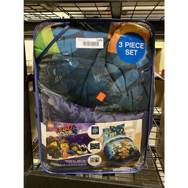 Lego Movie Twin Size Bed Set