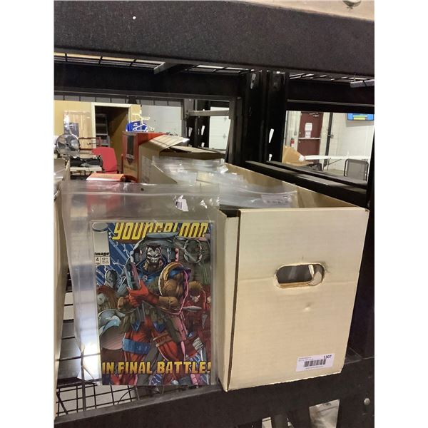 Case of Misc. Comic Books