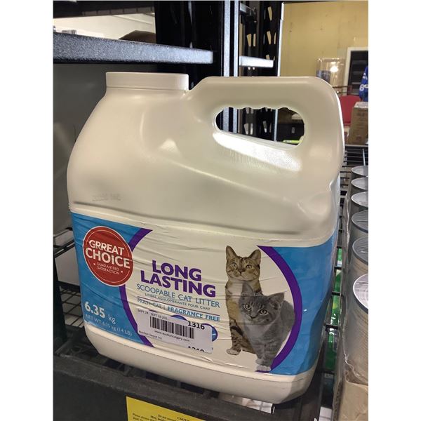 Great Choice Long Lasting Scoopable Cat Litter (6.35kg)