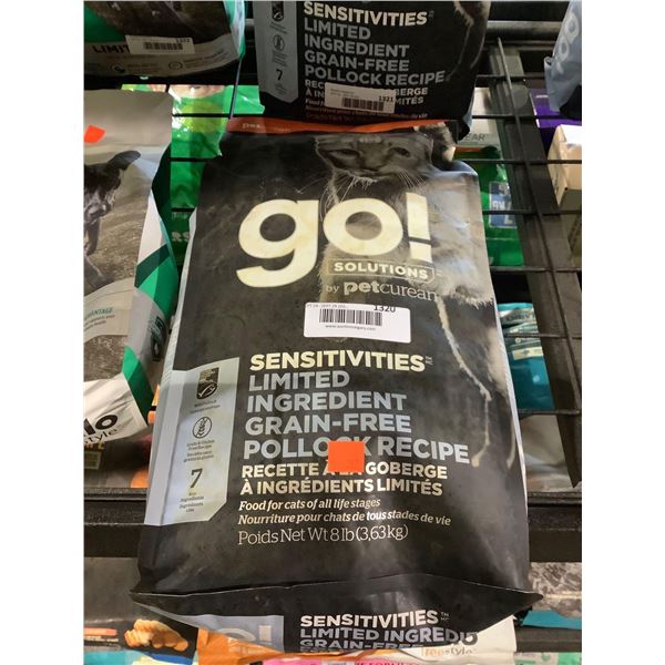 Pet Curean Sensitives Limited Ingredient Grain-Free Pollock Recipe Cat Food (3.63kg)