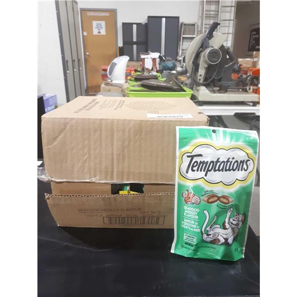 Case of Temptations Seafood Medley Cat Treats (12 x 85g)
