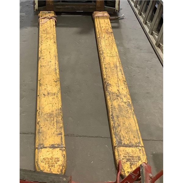 Set of forklift extensions 8 ft
