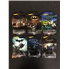 Image 1 : RARE BATMAN DC COMICS HOT WHEELS CARD LOT