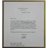 Image 2 : RICHARD NIXON SIGNED WHITE HOUSE CORRESPONDANCE FRAMED DISPLAY ( PSA LOA)