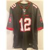 Image 2 : TOM BRADY SIGNED BUCCANEERS GRAY TWILL JERSEY (FANATICS COA)