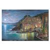 Image 1 : Robert Finale, "Awaiting Riomaggiore" Hand Signed, Artist Embellished EE Limited Edition on Canvas w