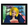 Image 1 : Steve Kaufman (1960-2010), "Barbie" Framed Hand Pulled, Hand Painted Limited Edition Silkscreen on C