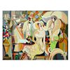 Image 1 : Isaac Maimon, "Charming Bistro" Limited Edition Serigraph, Numbered and Hand Signed with Letter of A