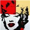 Image 2 : Andy Warhol "Golden Marilyn 11.38" Limited Edition Silk Screen Print from Sunday B Morning.