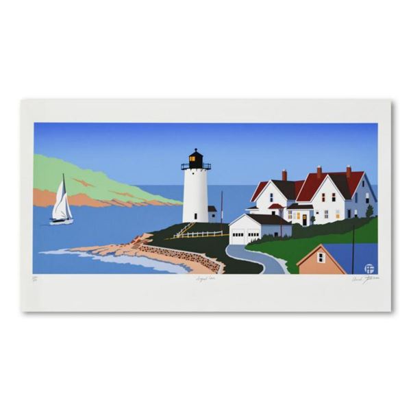 Armond Fields (1930-2008), "Signal Cove" Limited Edition Hand Pulled Original Serigraph, Numbered an