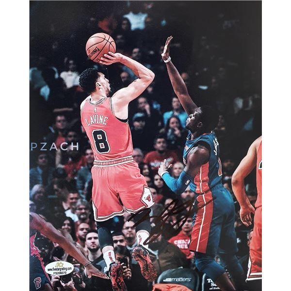 Autographed Print "Zach LaVine"