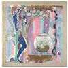 Image 1 : "Concerto" Limited Edition Serigraph on Rice Paper (38" x 39") by Renowned Artist Lu Hong, Numbered 