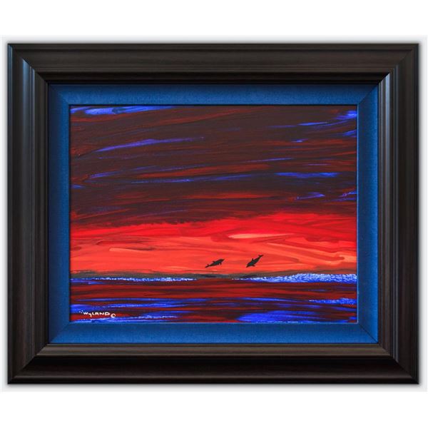 Wyland- Original Painting on Canvas "California Rise"