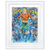 Image 1 : Mr. Brainwash- Mixed Media Hand Finished Silkscreen Serigraph "Aquaman"