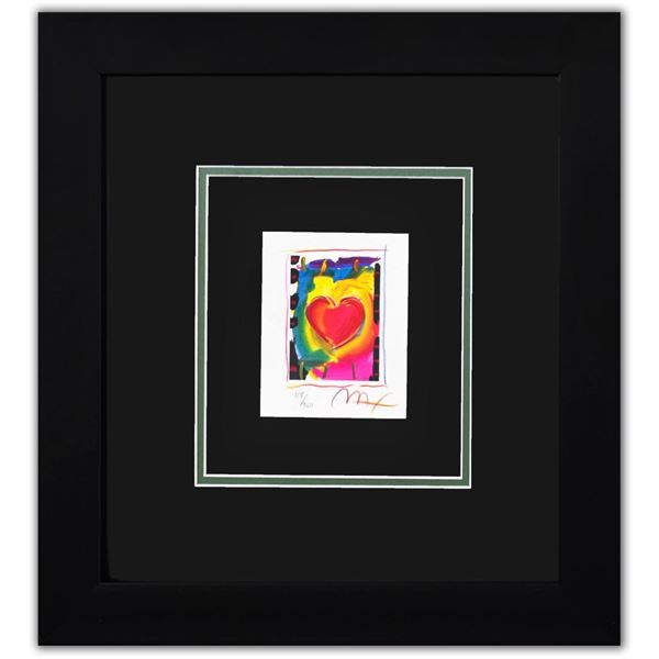 Peter Max- Original Lithograph "HEART SERIES I"