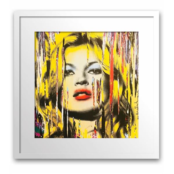 Mr. Brainwash- Original Offset Lithograph on Paper "Kate Moss"