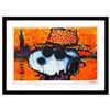 Image 1 : Tom Everhart- Hand Pulled Original Lithograph "A Guy in a Shark Skin Suit"