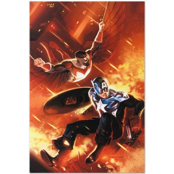 Marvel Comics "Captain America #607" Numbered Limited Edition Giclee on Canvas by Mitchell Breitweis
