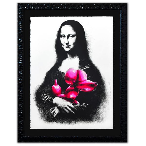Mr. Brainwash- Silkscreen Serigraph "Rescue (Pink)"